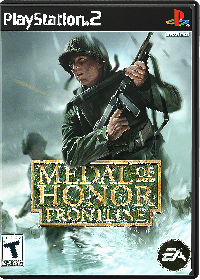 Medal of Honor Frontline PAL Playstation 2 PAL box art